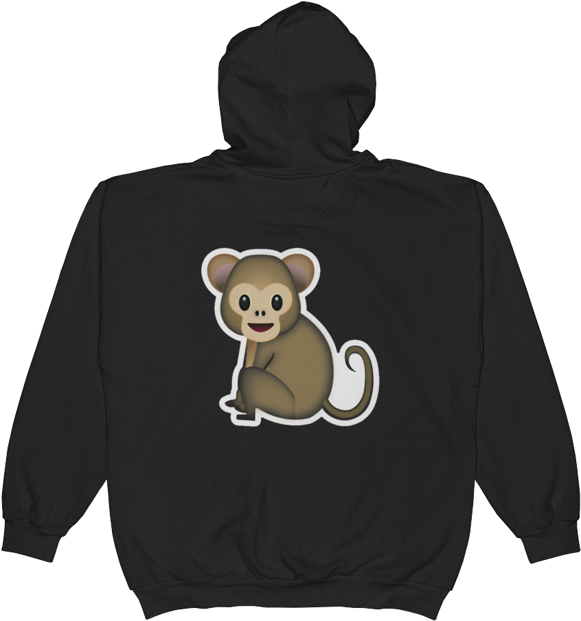 Emoji Zip Hoodie - Widows Son Hoodie (1000x1000), Png Download