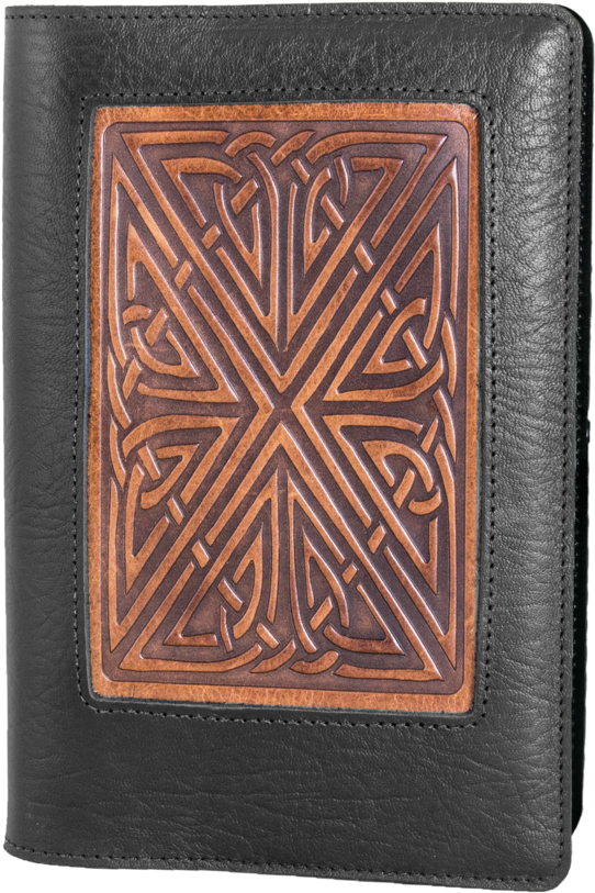 Oberon Celtic Icon Refillable Journal Cover - Wallet (580x858), Png Download