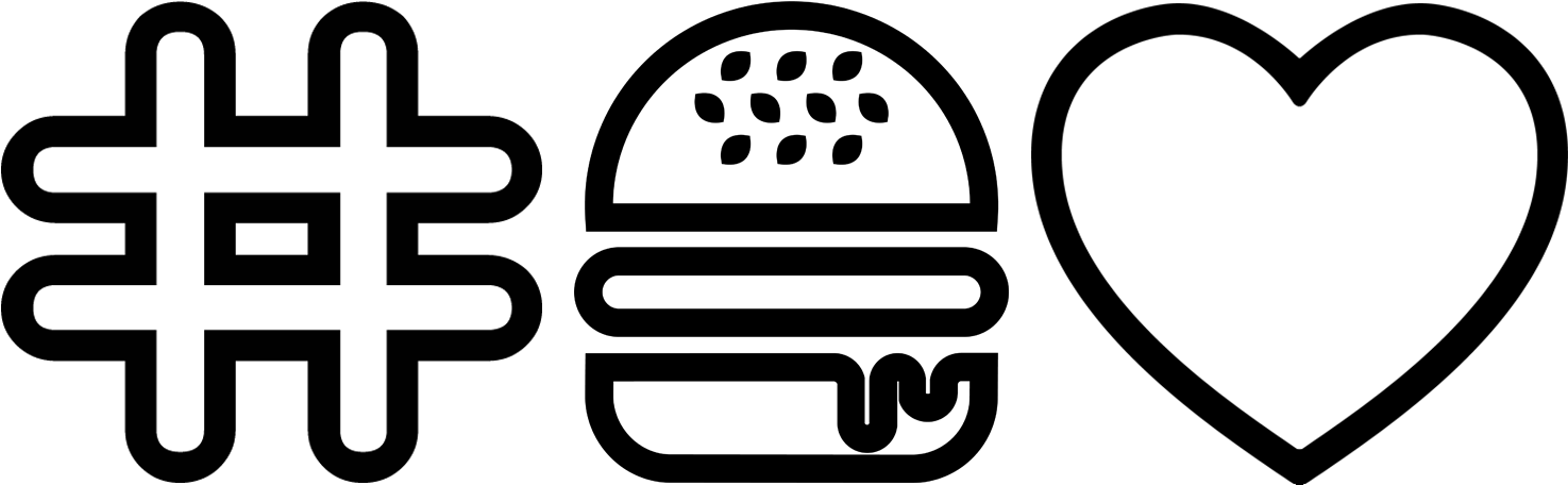 Burger Love Logo (1500x500), Png Download