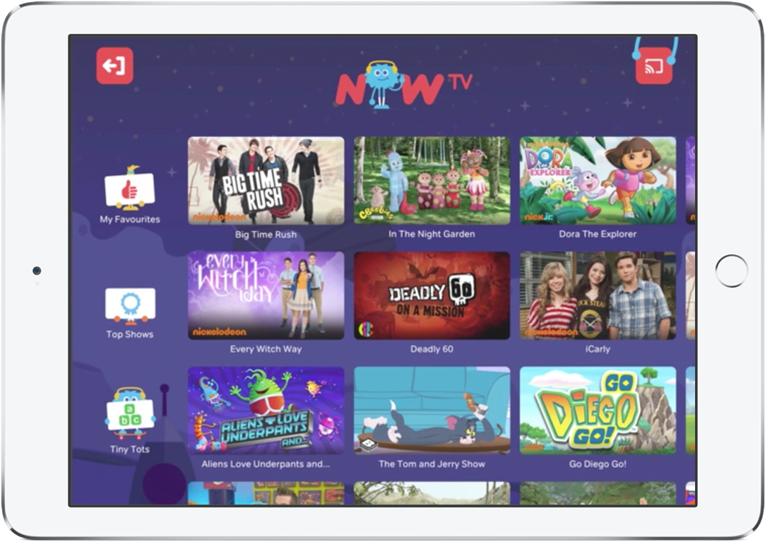 See What Kids Tv Your Little Ones Can Get Stuck Into - Kids Tv Ui (1226x812), Png Download
