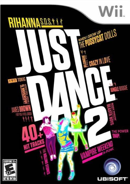 Just Dance 2 [nintendo Wii] - Just Dance 2 Wii (600x600), Png Download