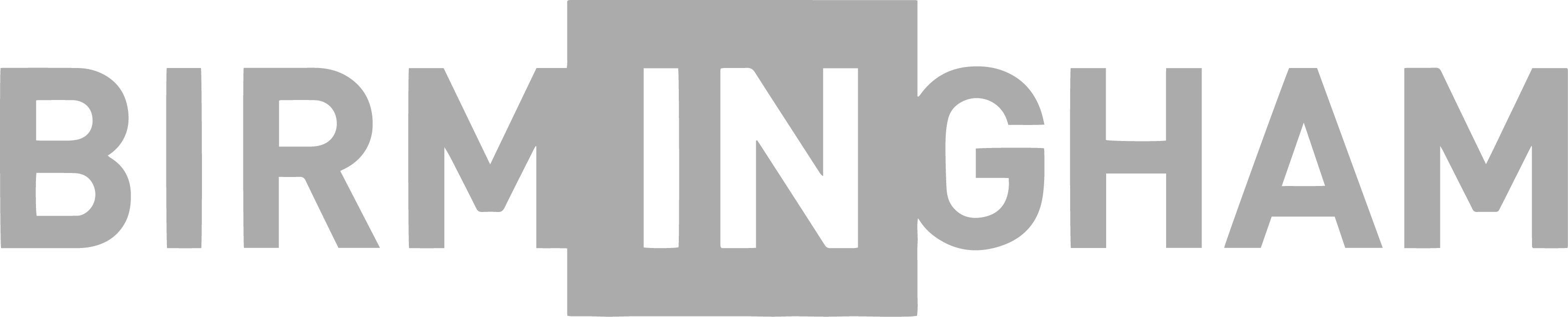 In Birmingham Logo - Birmingham (3137x634), Png Download