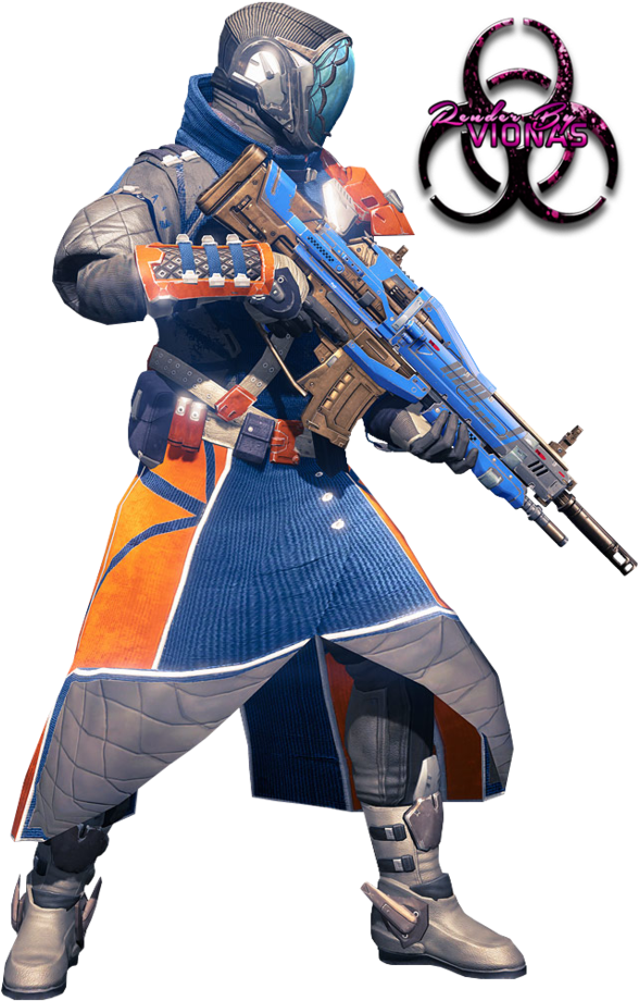 Destiny Warlock Profile (600x919), Png Download
