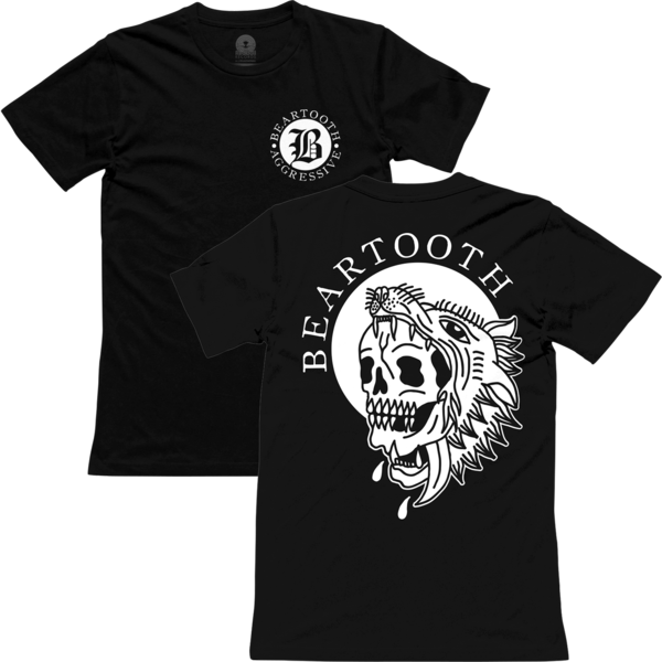 Skull Wolf T-shirt - T-shirt (600x600), Png Download