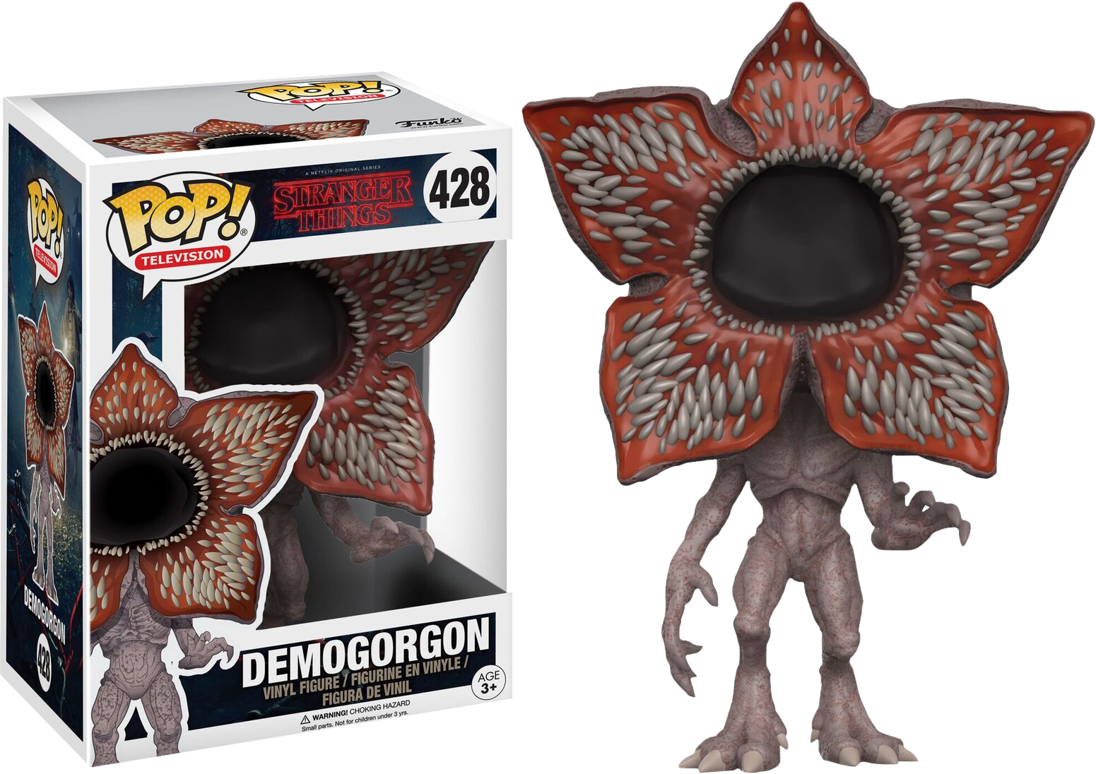 Demogorgan Pop Vinyl Figure - Stranger Things Funko Demogorgon (1551x1096), Png Download