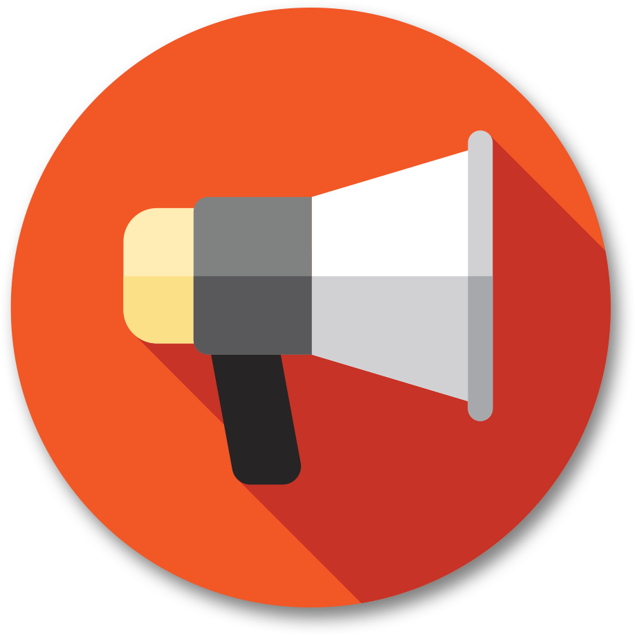 Icon-megaphone - Marketing (1000x1000), Png Download
