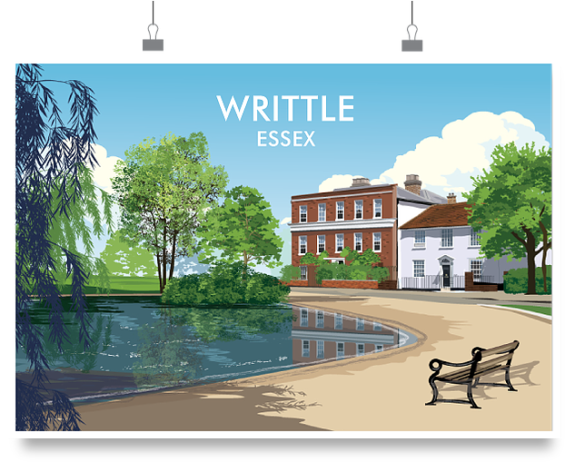 Writtle-hanging - Estate (699x687), Png Download