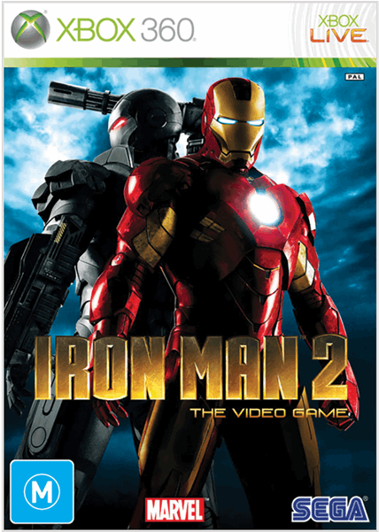 Iron Man 2 Xbox 360 (600x600), Png Download