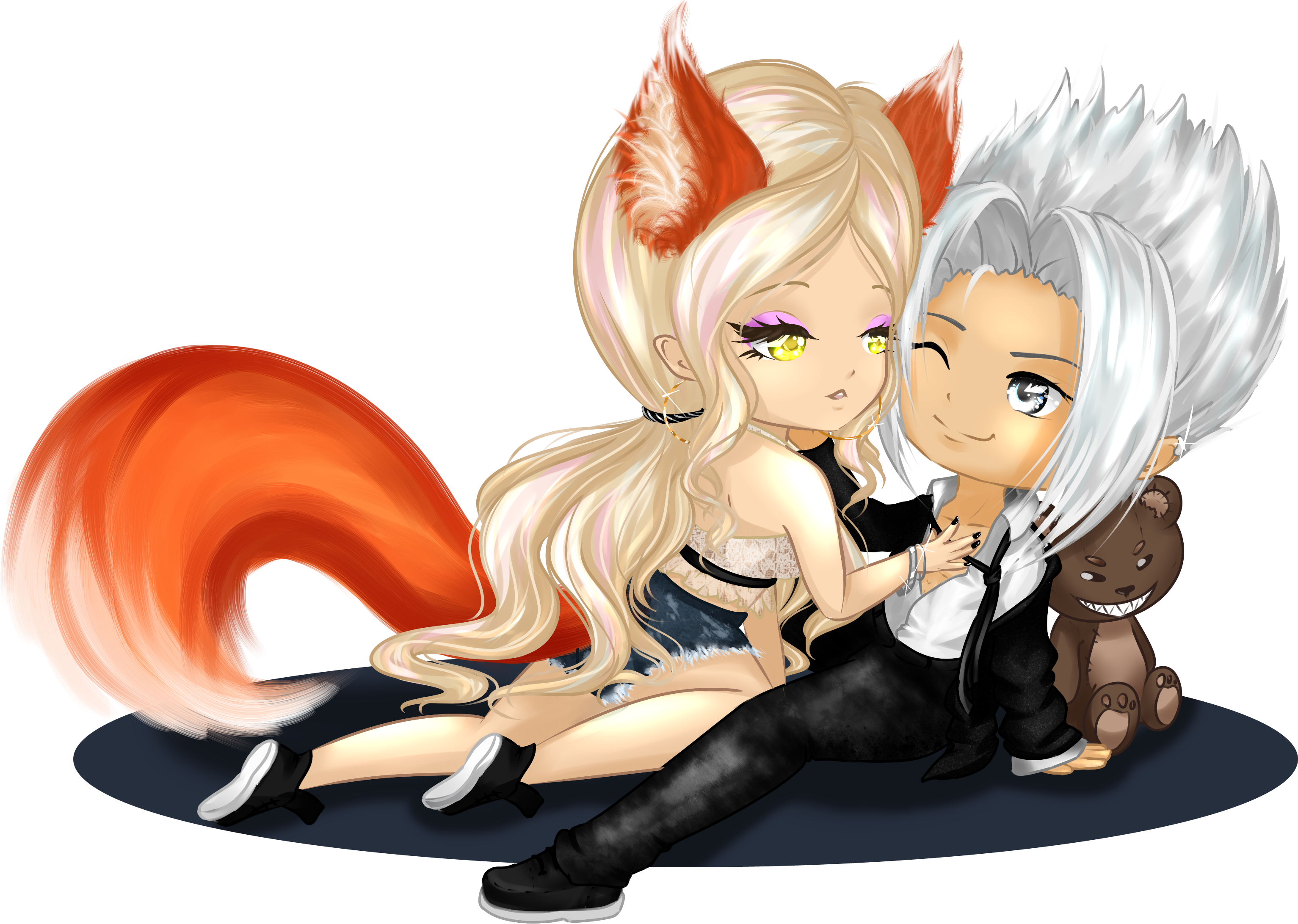 Happy Birthday My Cute Wifey I Wish U A Great Day Lots - Cartoon (3200x2300), Png Download