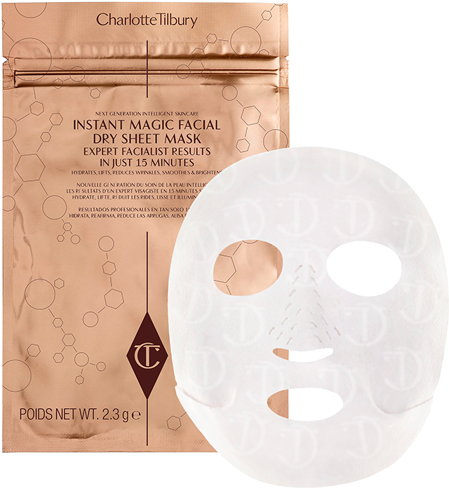 Revolutionary Instant Magic Facial Dry Sheet Mask - Charlotte Tilbury Instant Magic Facial Dry Sheet Mask (1000x1000), Png Download