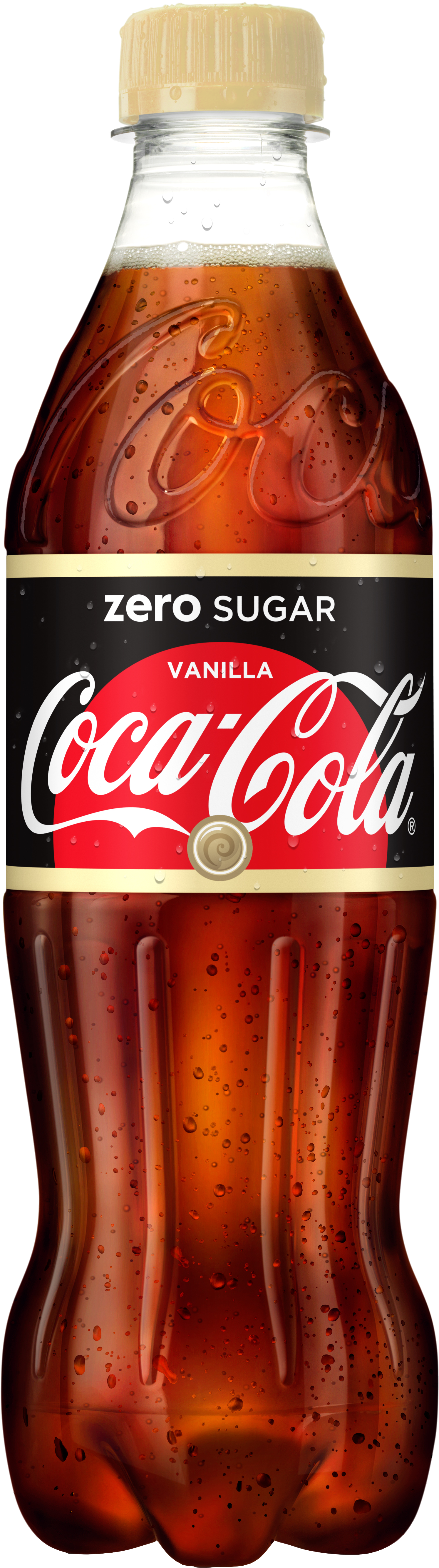 Coke Vanilla Zero Sugar - Coca Cola Zero Cinnamon (2493x6281), Png Download