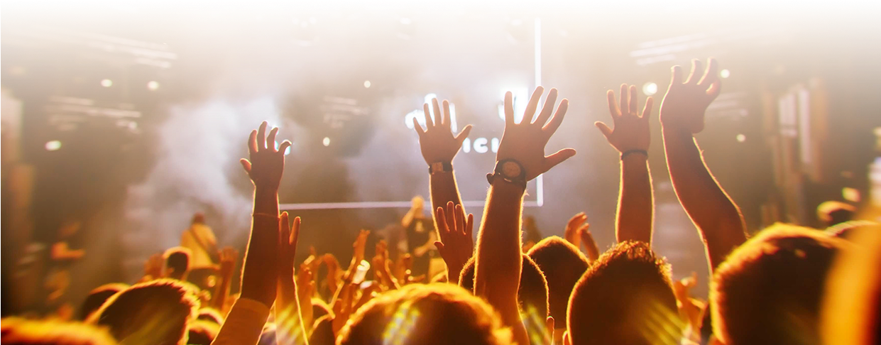 Crowd (1240x550), Png Download