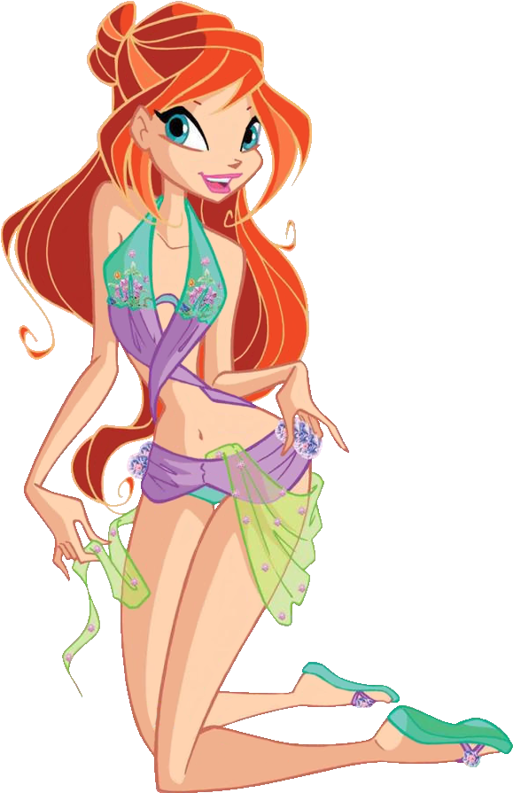 Winx Bloom Sexy Photo - Winx Bloom (590x914), Png Download