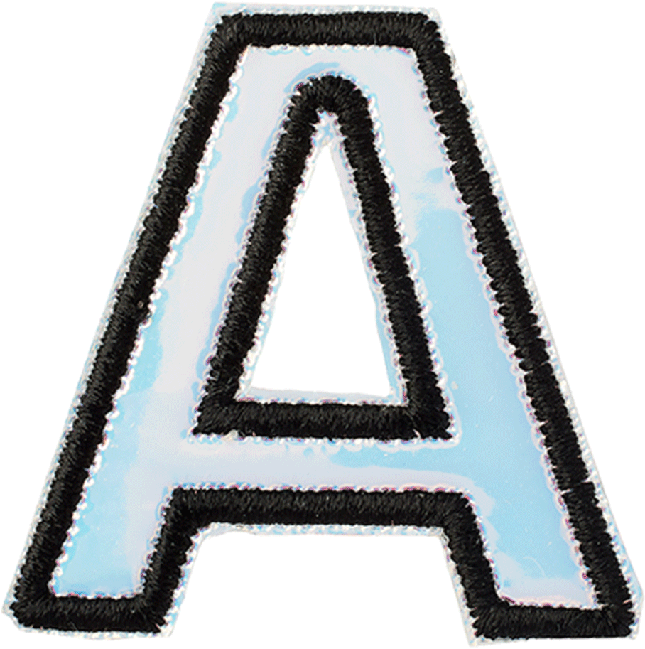 5" Letter Patches - Triangle (908x913), Png Download
