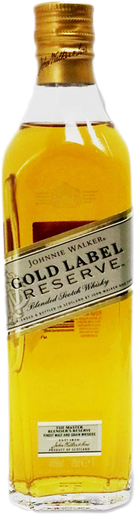 Johnnie Walker Gold Label Reserve 20cl[scotland] - Glass Bottle (1143x1600), Png Download