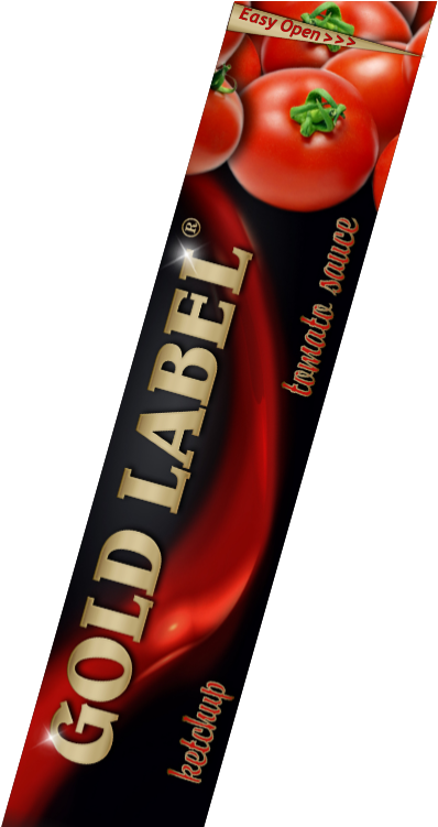 Gold Label Tomato Sauce - Confectionery (412x750), Png Download