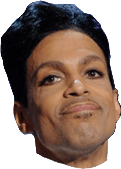 Prince Face - Prince Rogers Nelson 2011 (750x750), Png Download