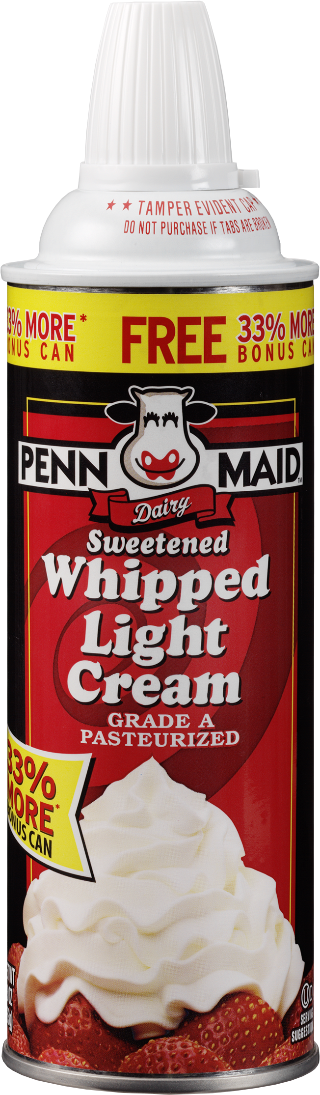 Sweetened Whipped Light Cream (710x2286), Png Download