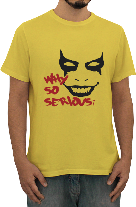 Camiseta Why So Serious De Ideal Designna - Camisa Não Sei Só Sei Que Foi Assim (800x800), Png Download