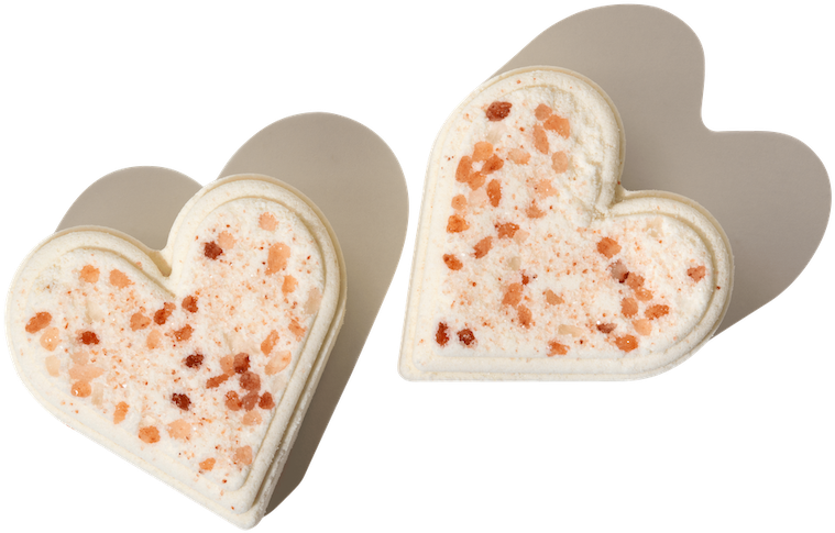Valentine's Day Bath Bomb - Heart (800x800), Png Download
