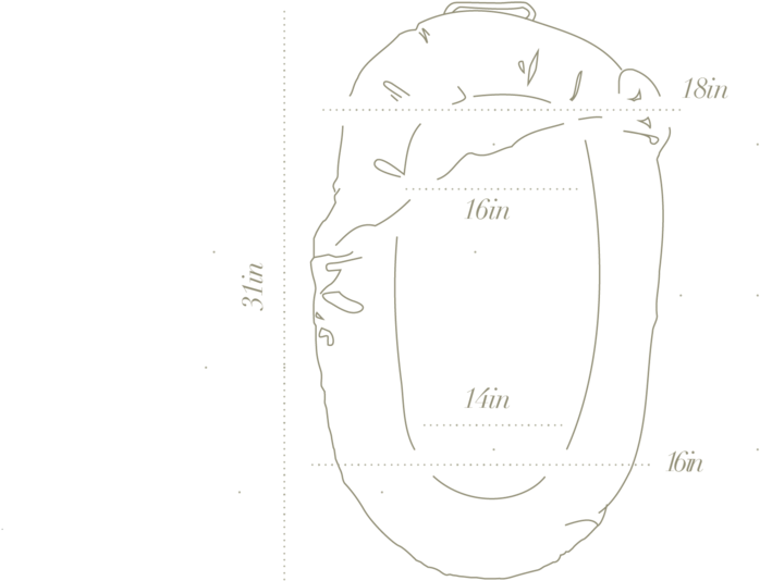 Measurements - Diagram (1000x533), Png Download