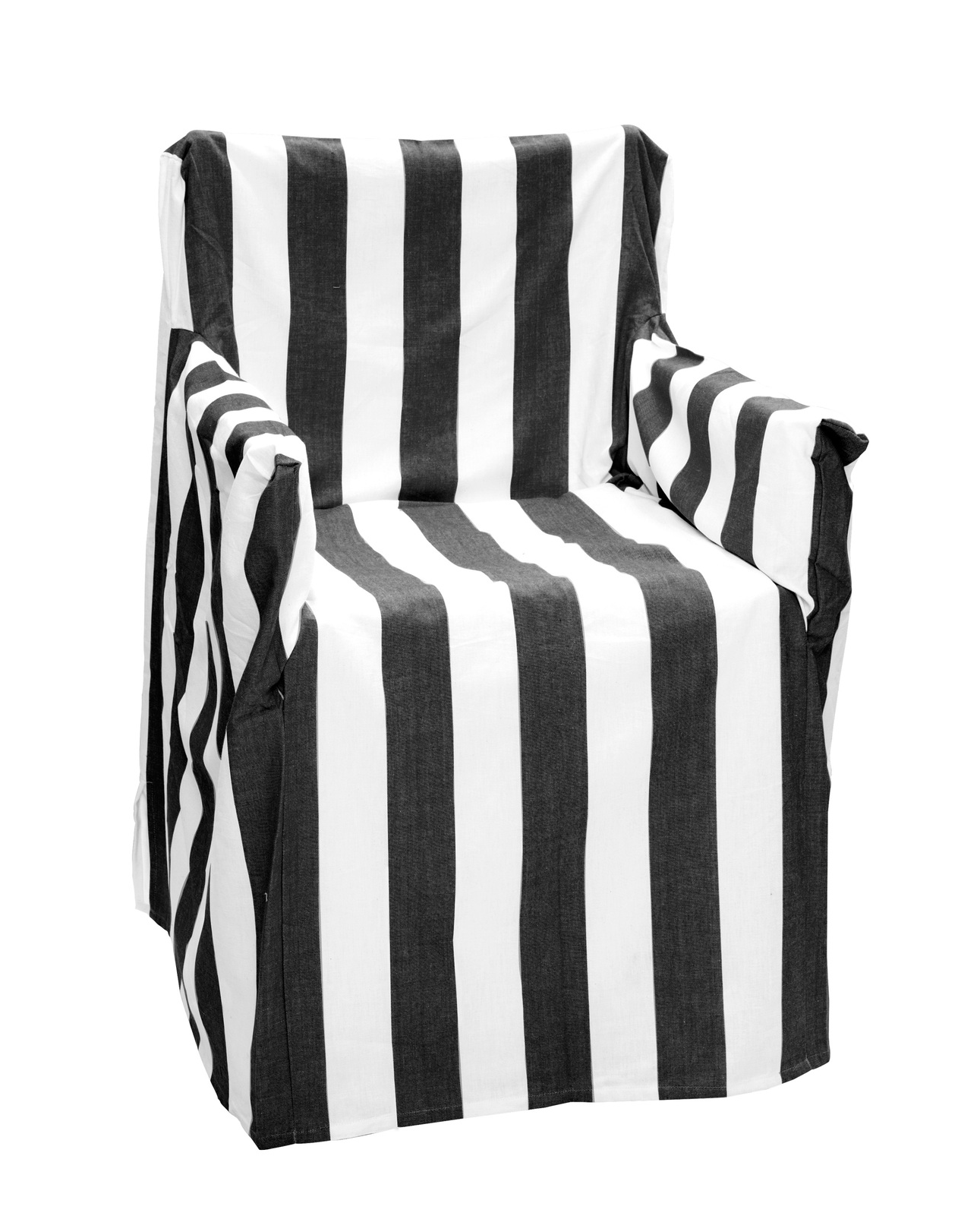 Black And White - Chair Cover Black (1920x1920), Png Download