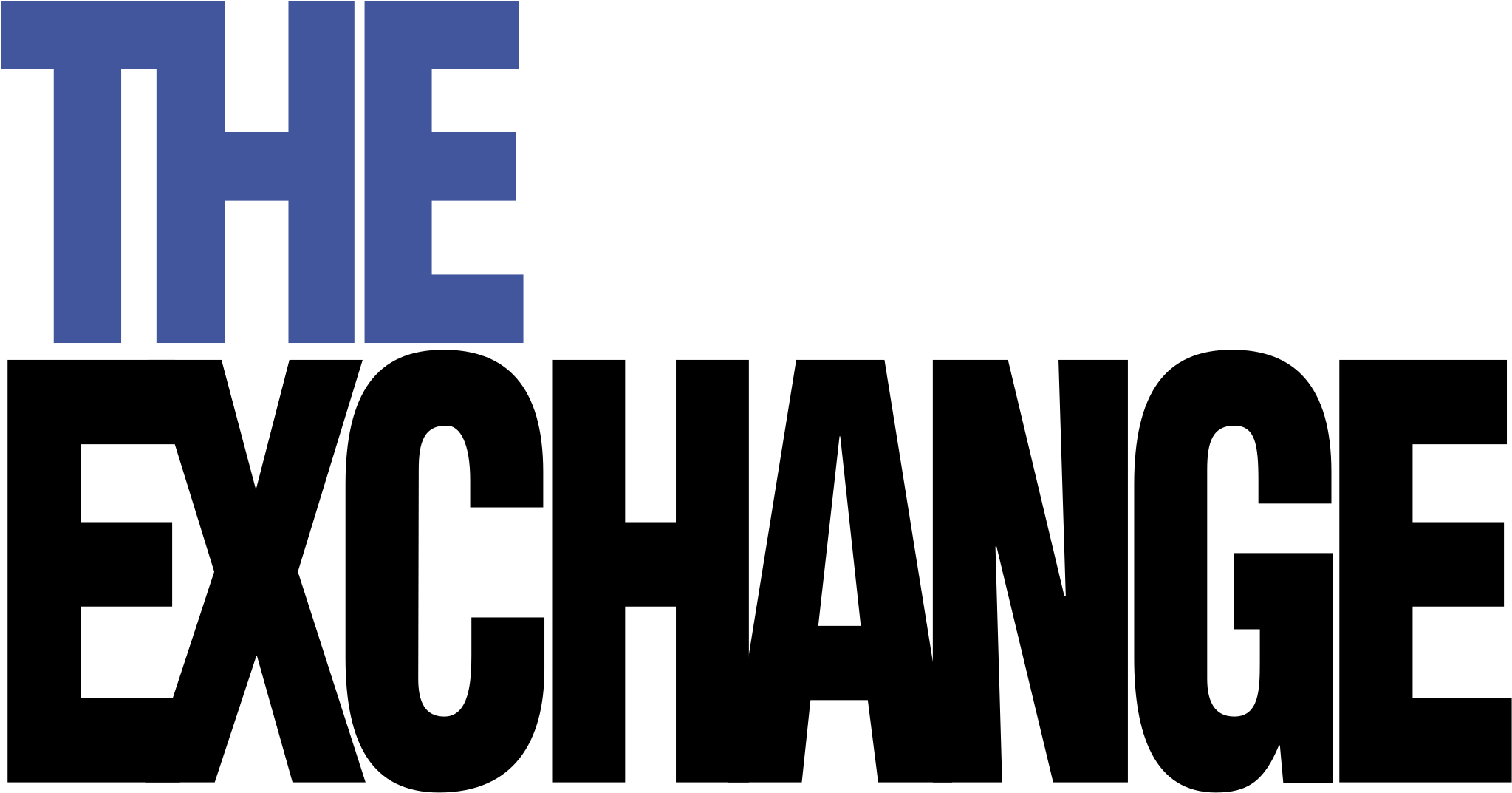 The Exchange Logo Png Transparent - Electric Blue (2400x2400), Png Download