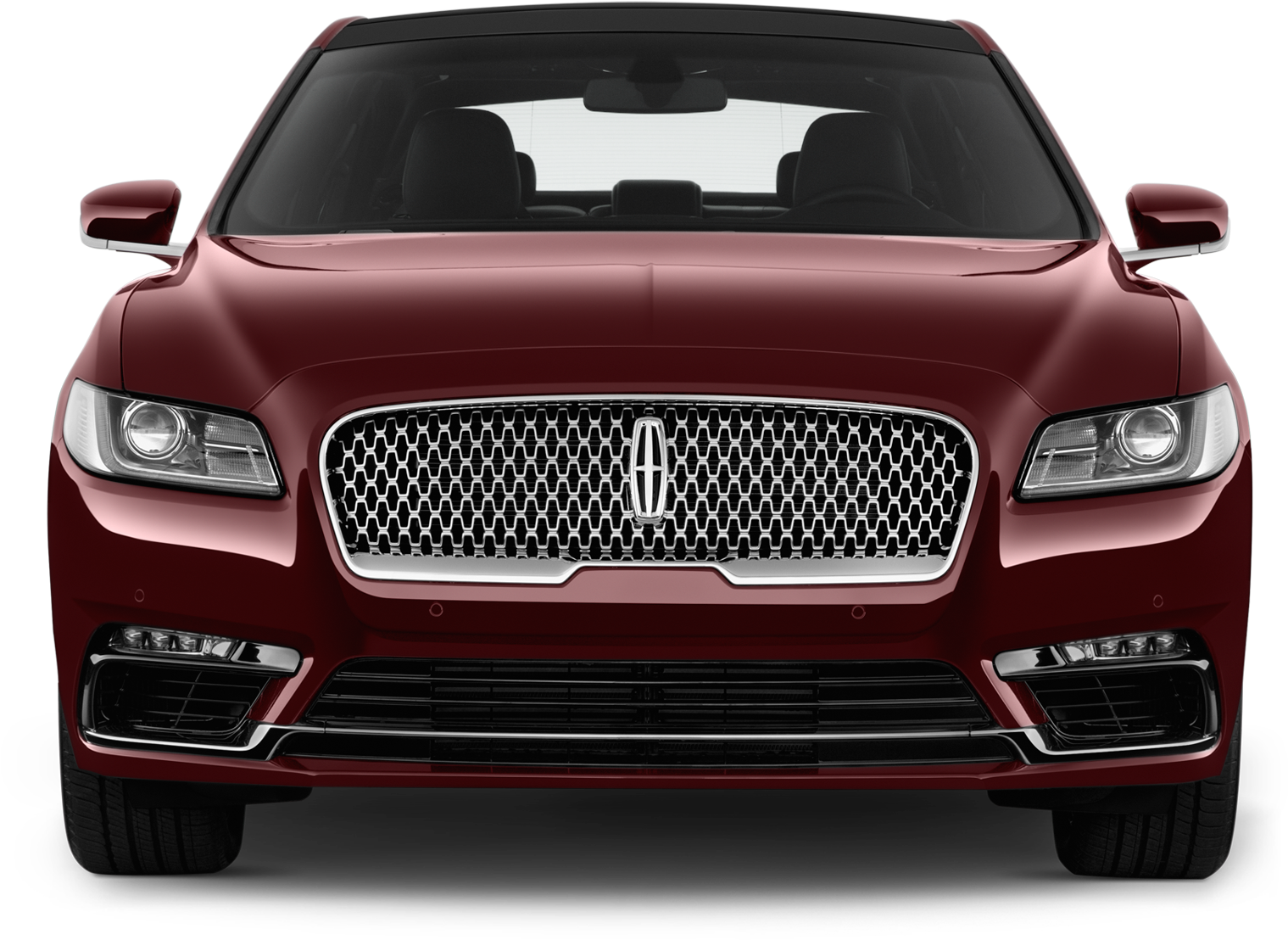 18 - - Lincoln Continental 2018 Front View (2048x1360), Png Download