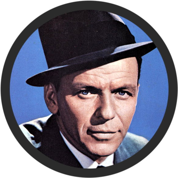 Frank-sinatra - Frank Sinatra (600x600), Png Download