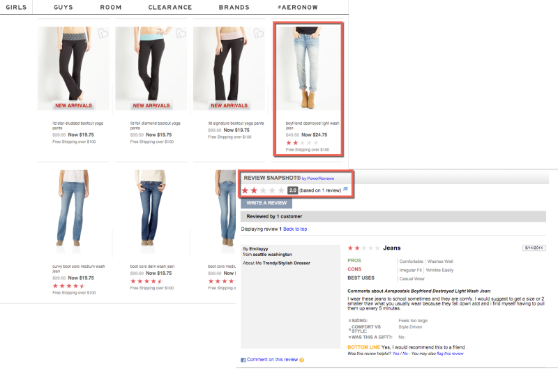 At A Glance, This Aeropostale Tank Top Seems To Have - Web Page (800x532), Png Download