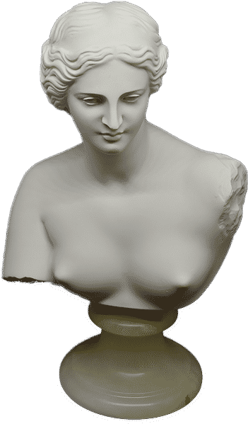 Venus Or Aphrodite Of Milos H 22 Cm Bust - Bust (1024x768), Png Download