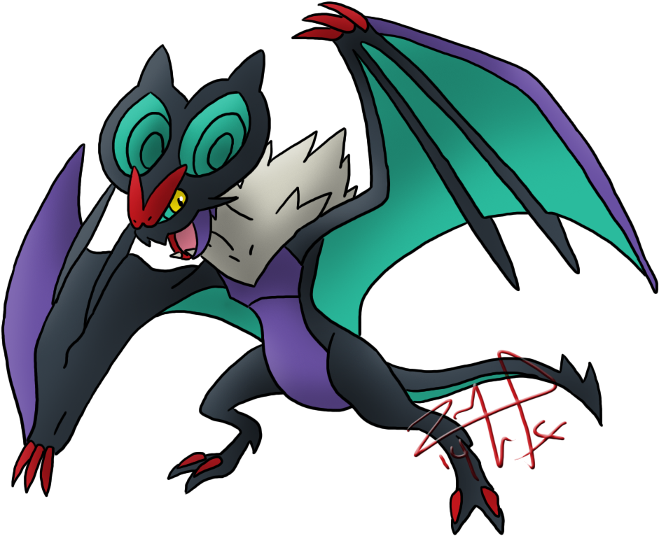 Pkmn Wyvern - Pokemon Noivern (964x784), Png Download