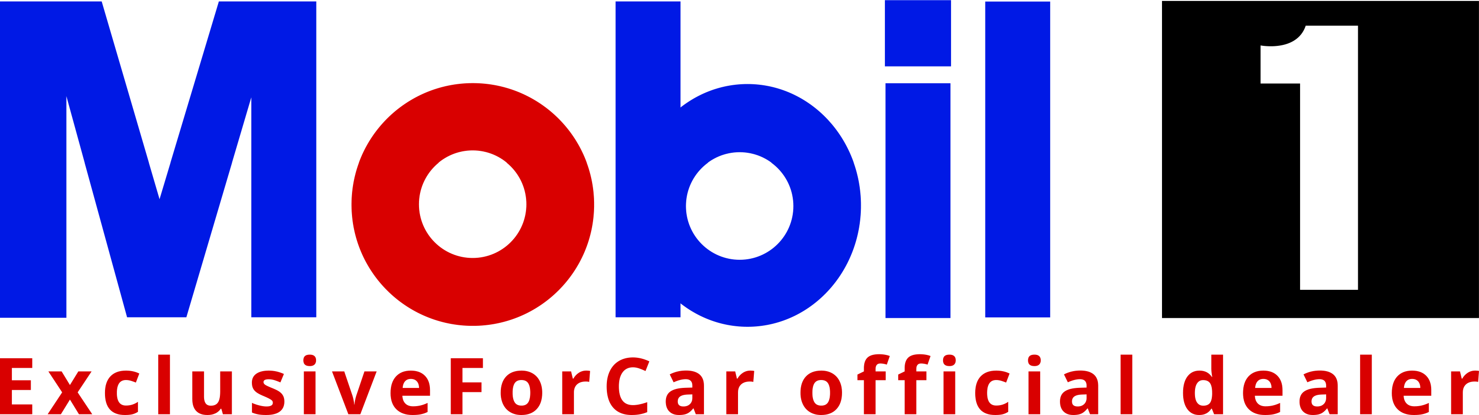 Exclusiveforcar Exclusive Dealer Mobil - Mobil 1 (3000x842), Png Download