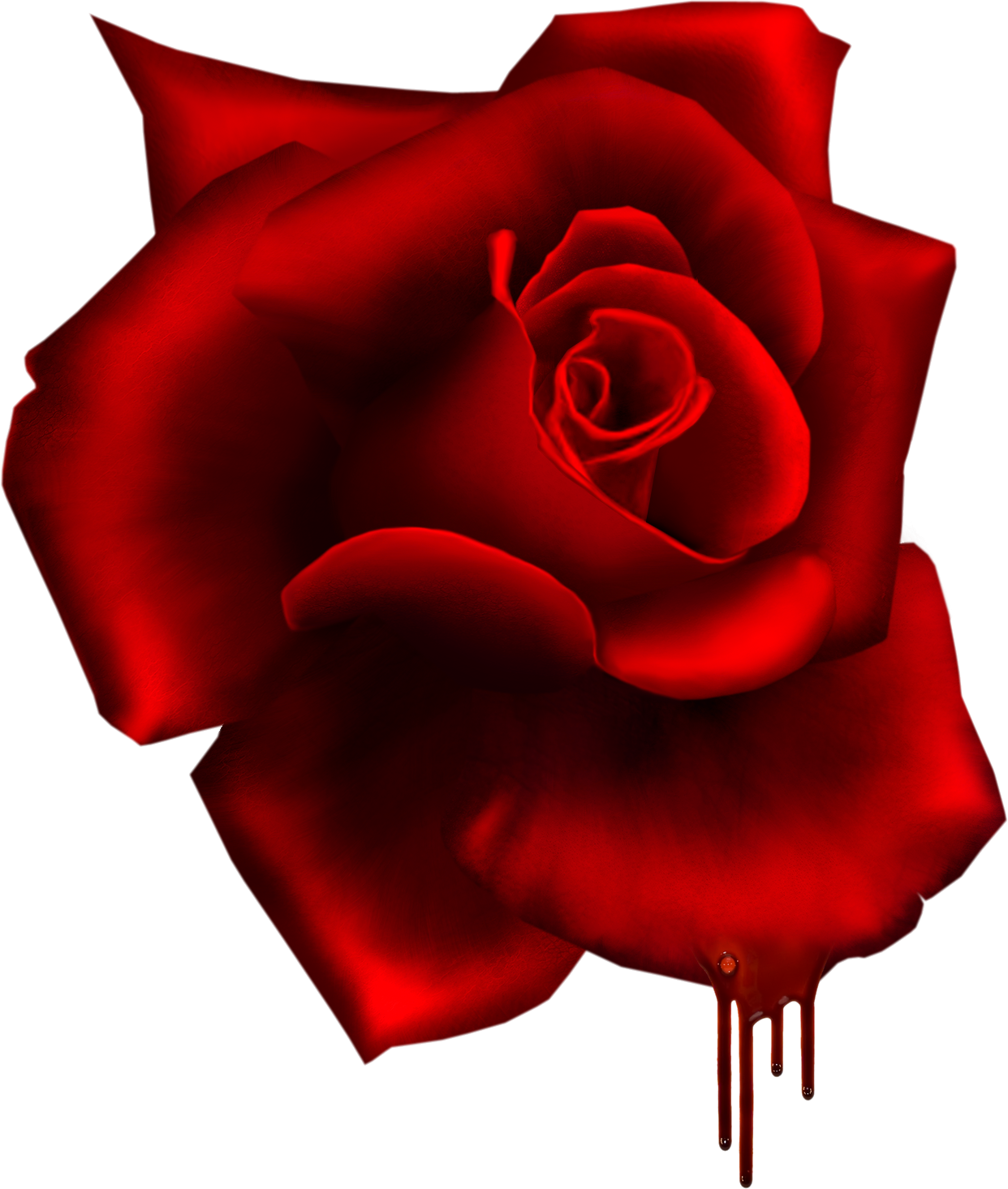 Moma, Red Roses, Decoration, Collage, Clip Art, Beautiful - Floribunda (1242x1466), Png Download