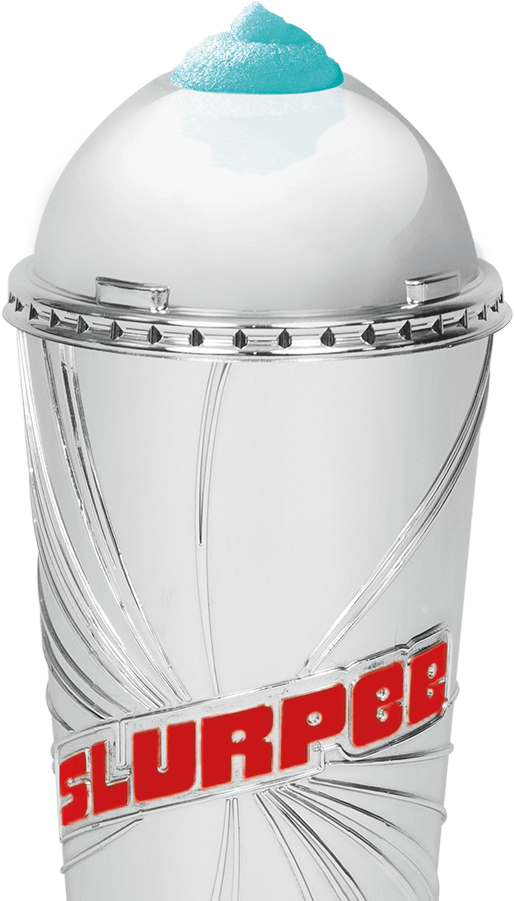 7-eleven Chrome Slurpee Cup Silver Mirror Finish Rare - Distilled Water (712x939), Png Download