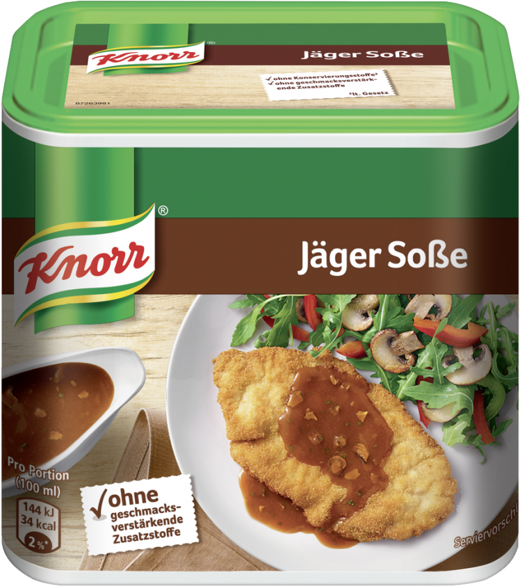 4038700117243 4038700317247 Knorr Knorr Jager Sose - Knorr (870x870), Png Download