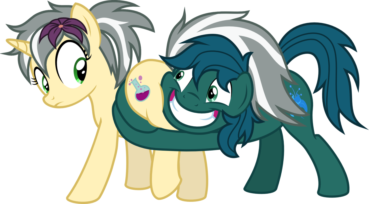 Brisineo, Butthug, Butt Touch, Edit, Hug, Looking At - Cartoon (1280x710), Png Download