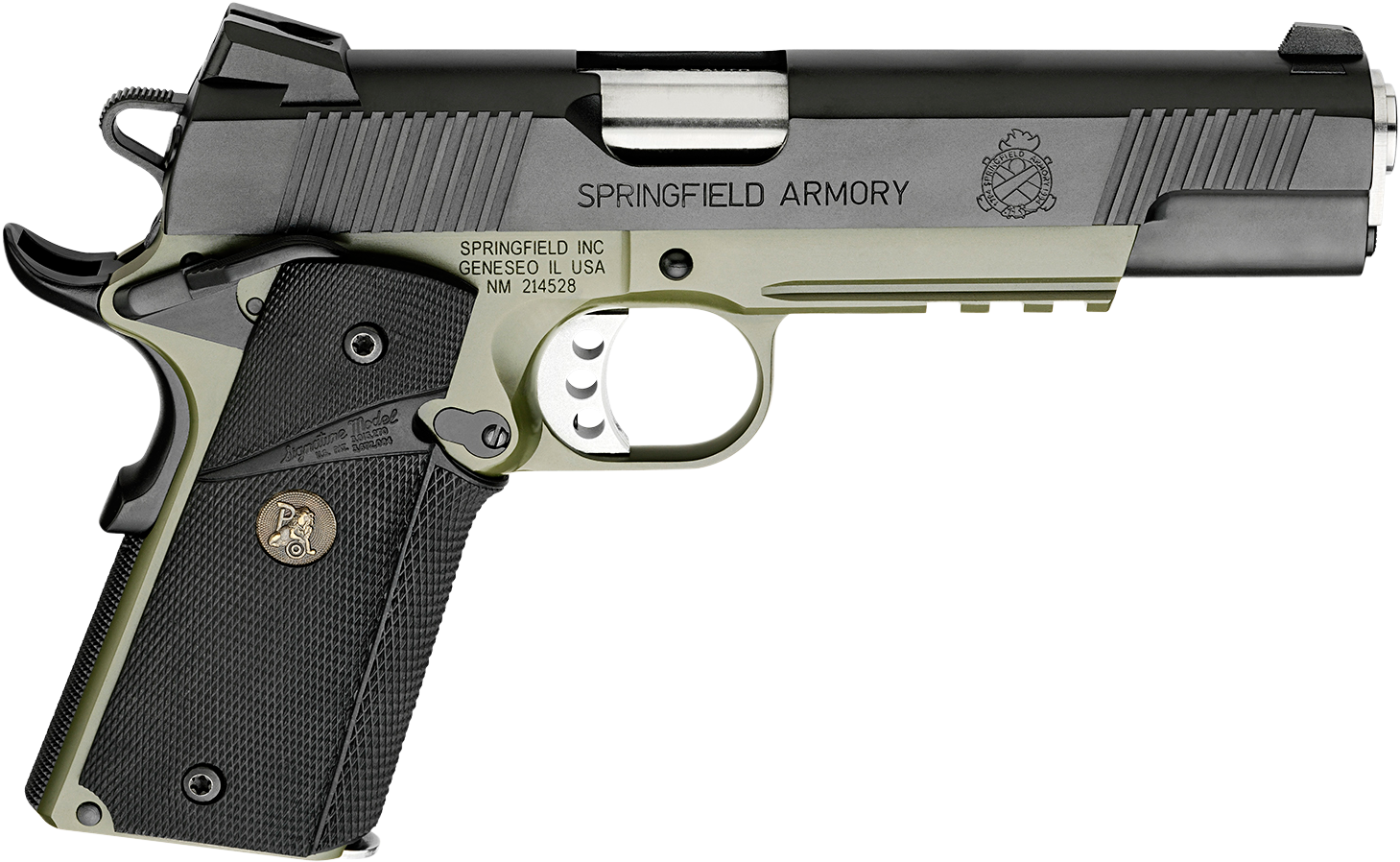 Springfield Armory Px9105mlc 1911 Single 45 Acp (1500x943), Png Download