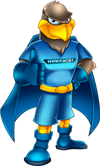 Hawkhost Mascot - Hawkhost (800x800), Png Download