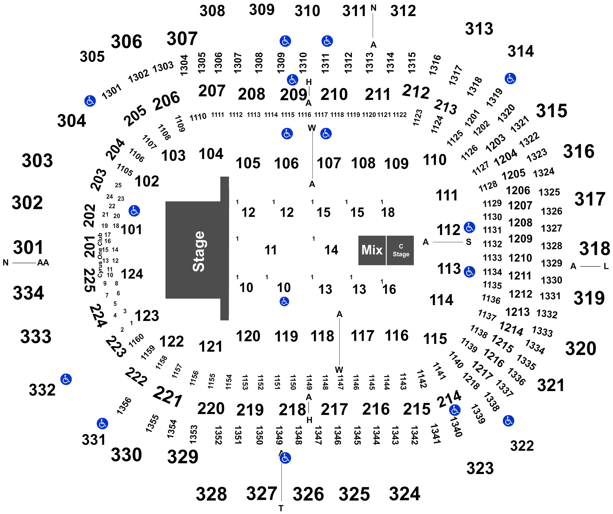 200% Money-back Guarantee - American Airlines Center Map Carrie Underwood (2100x1776), Png Download