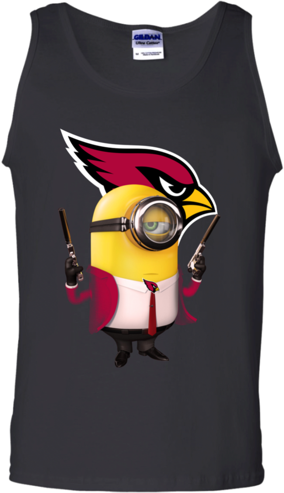 Arizona Cardinals Minions T Shirt - Help More Bees Plant More Trees (1024x1024), Png Download