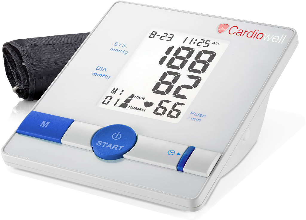 Cardiowell Blood Pressure Device (1132x748), Png Download