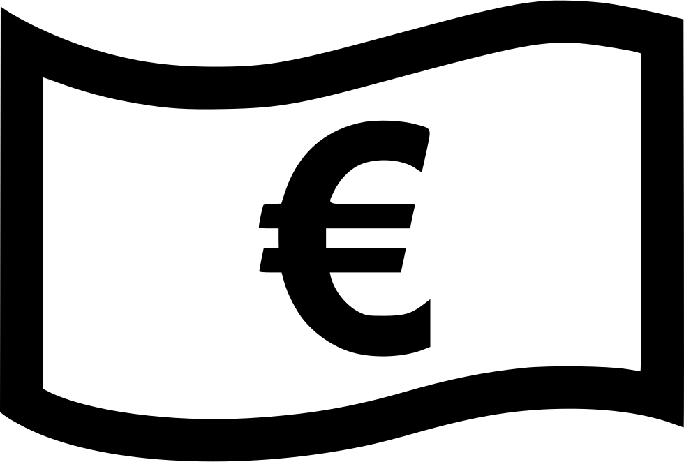 Euro Savings Svg Icon - Savings Icon Euro (980x662), Png Download