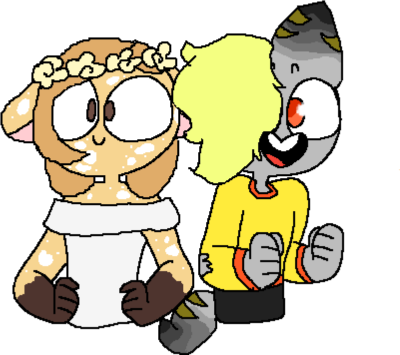 Lulu - Cartoon (1400x1400), Png Download