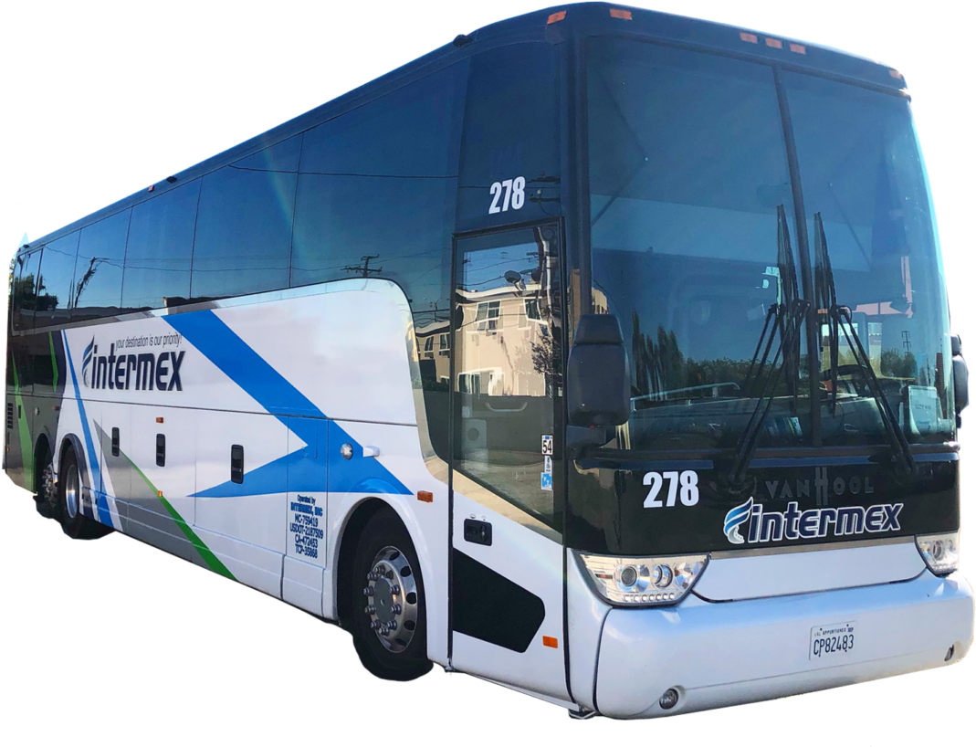 Simi Valley Charter Bus Rental - Tour Bus Service (1300x1046), Png Download