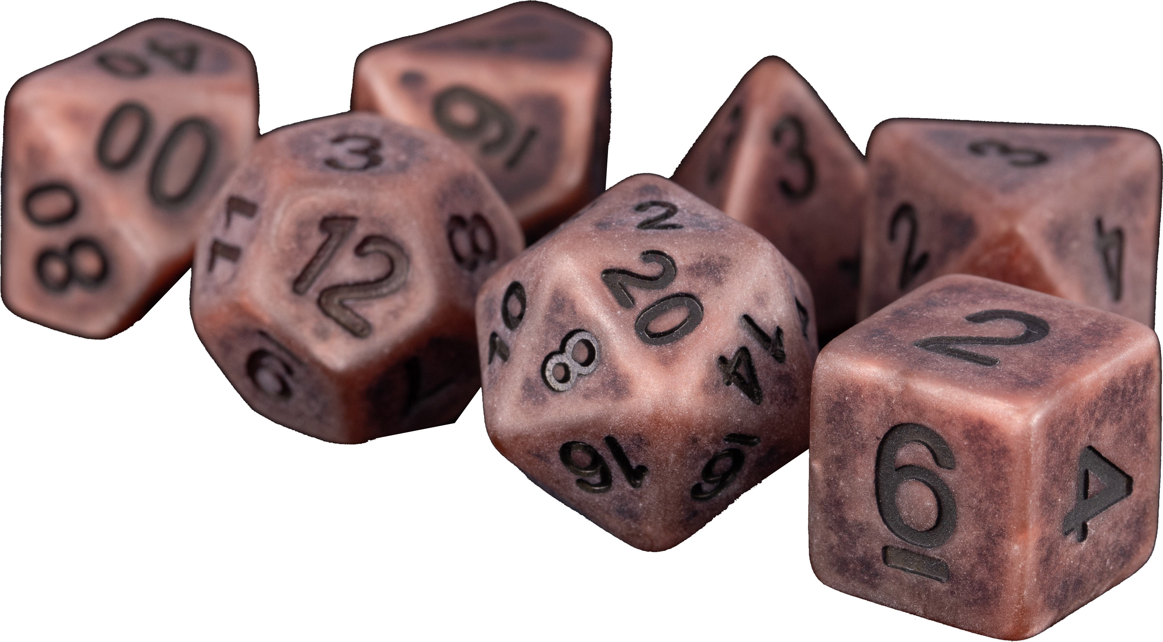 Mdg Resin Die Set Ancient Copper Png Koplow D20 Pearl - Dice Game (3900x2154), Png Download