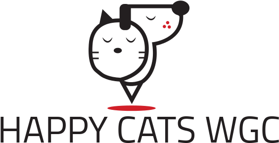 Welcome To Happy Cats - Cartoon (900x400), Png Download