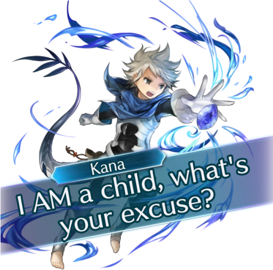 Please May I Request Male Kana In His Special Saying - Fire Emblem Heroes (540x616), Png Download