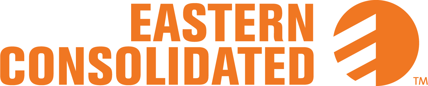 Eastern Consolidated Logo Color Pantone 158 C - Orange (1410x284), Png Download