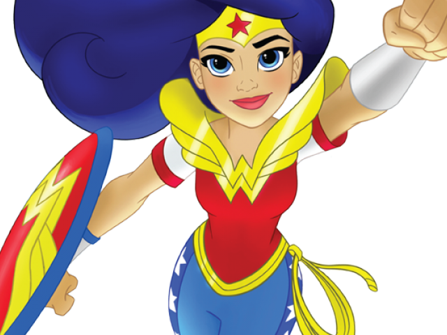 Super Girl Clipart Marvel Super Hero - Dc Super Hero Girls Clipart (640x480), Png Download